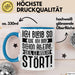 Lustige Tasse Mit SpruchIch Bleib So Wie Ich Bin Schon Alleine Weil Es Andere Stört Kaffee-Becher Sprüche Geschenkidee Kollege Blau Trendation