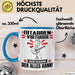 Gitarrenvirtuose Tasse Geschenk für Gitarrenvirtuose Der Mann Der Alles Kann Geschenkidee zum Geburtstag Blau Trendation