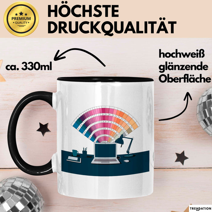 Grafik Designer Tasse Geschenk Lustige Geschenkidee Spruch Für Visuelle Kreative Trendation
