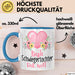 Schwiegertochter Tasse Geschenk Spruch Beste Schwiegertochter Der Welt Becher Blau Trendation