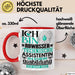 Abwassertechnische Assistentin Ausbildung Start Geschenk Tasse Ich Bin Abwassertechnische Assistentin In Der Ausbildung Ich Darf Das Kaffee-Becher Geschenkidee Rot Trendation