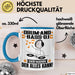 Drum-and-Bass-DJ Tasse Geschenk für Drum-and-Bass-DJ Der Mann Der Alles Kann Geschenkidee zum Geburtstag Blau Trendation