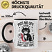 Katzen Tasse Geschenk Duct Duct Tape Geschenkidee Lustig Katze Sarkasmus Schwarz Trendation