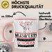 Musikerin Weil Es Keinen Schöneren Beruf Gibt Tasse Geschenk für Eine Musikerin Lustig Rosa Trendation