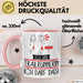 Geschenk für Trailrunnerin Tasse Lustige Geschenkidee Geburtstag Ich Bin Trailrunnerin Ich Darf Das Rosa Trendation