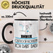 Geschenk für Outdoor-Bloggerin Tasse Lustige Geschenkidee Geburtstag Ich Bin Outdoor-Bloggerin Ich Darf Das Trendation