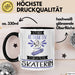 Skaterin Tasse Geschenk Becher Stark Attraktiv Furchtlos Skaterin Lustige Geschenkidee Trendation