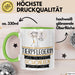 Tierpflegerin Weil Es Keinen Schöneren Beruf Gibt Tasse Geschenk für Eine Tierpflegerin Lustig Grün Trendation