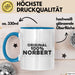 Norbert Tasse Original 100% Norbert Geschenk Blau Trendation
