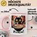 Katzen Tierliebhaber Tasse Geschenk Lustige Geschenkidee Spruch Katze Isst Ramen Nudeln Rosa Trendation