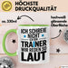 Fußballtrainer Fußballteam Tasse Geschenk Lustige Geschenkidee Spruch Ich Schreie Nicht Ich Bin Trainer Wir Reden So Laut Grün Trendation