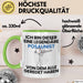 Posaunist Geschenk Tasse Lustige Geschenkidee Geburtstag für Posaunist Ich Bin Dieser Legendäre Posaunist Von Dem Alle Geredet Haben Kaffee-Becher Grün Trendation