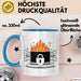 Cybersecurity Experte Tasse Geschenk Lustige Geschenkidee Spruch Für Sicherheits Profis Blau Trendation