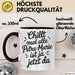 Petra-Marie Tasse Geschenk Chillt Mal Alle Petra-Marie Ist Ja Jetzt Da Geschenkidee Becher mit Name Schwarz Trendation