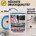 Kauffrau für Büromanagement Ausbildung Start Geschenk Tasse Ich Bin Kauffrau für Büromanagement In Der Ausbildung Ich Darf Das Kaffee-Becher Geschenkidee Blau Trendation