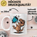 Dinosaurier Fan Tasse Geschenkidee für Urzeit Fans Weiß Trendation