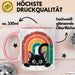 Katzen Tierliebhaber Vintage Tasse Geschenk Lustige Geschenkidee Spruch Rosa Trendation
