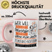 Tonstudio-Besitzerin Tasse Geschenk Spruch Wer Will Schon Prinzessin Sein Wenn Man Auch Tonstudio-Besitzerin Sein Kann Rosa Trendation