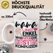 Mama Und Enkel Tasse Geschenk Beste Komplizen Lustiger Spruch Weiß Trendation