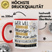 Musikveranstalterin Tasse Geschenk Spruch Wer Will Schon Prinzessin Sein Wenn Man Auch Musikveranstalterin Sein Kann Rot Trendation