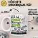 Trekking-Enthusiastin Tasse Geschenk Spruch Wer Will Schon Prinzessin Sein Wenn Man Auch Trekking-Enthusiastin Sein Kann Weiß Trendation