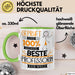 Beste Professorin Der Welt Tasse Geschenk für Eine Professorin Geprüft Und Sicher Geschenkidee Geburtstag Weihnachten Grün Trendation
