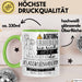 Klassikliebhaberin Tasse Geschenk Lustiger Spruch Bitte Erheben Sie Sich Seine Majestät Die Klassikliebhaberin Betritt Den Raum Grün Trendation