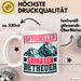 Ski Tasse Geschenk Grafik Offizieller Skihasen Betreuer Becher Weiß Trendation