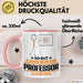 Professor Geschenk Tasse So Gut Kann Nur Ein Professor Aussehen Geschenkidee Kaffee-Becher Rosa Trendation