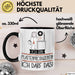 Geschenk für Plattenproduzentin Tasse Lustige Geschenkidee Geburtstag Ich Bin Plattenproduzentin Ich Darf Das Trendation