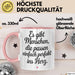 Romantisches Paar Jahrestagsfeier Tasse Geschenk Lustige Geschenkidee Spruch Es Gibt Menschen Die Passen Einfach Perfekt Ins Herz Rosa Trendation
