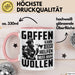 Feuerwehr Tasse Geschenk Gaffen Kann Jeder Helfen Muss Man Wollen Feuerwehrmann Geschenkidee Rosa Trendation