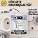 Koch Tasse Geschenk für Koch Der Mann Der Alles Kann Geschenkidee zum Geburtstag Weiß Trendation