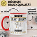 Tierpflegerin Tasse Geschenk Ich Bin Tierpflegerin Warum Weil Ich Es Kann Geschenkidee Geburtstag Rot Trendation