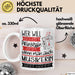 Musikerin Tasse Geschenk Spruch Wer Will Schon Prinzessin Sein Wenn Man Auch Musikerin Sein Kann Weiß Trendation