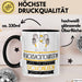 Rucksacktouristin Weil Es Keinen Schöneren Beruf Gibt Tasse Geschenk für Eine Rucksacktouristin Lustig Trendation