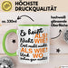 Deutschlehrer Unterricht Tasse Geschenk Lustige Geschenkidee Spruch Grün Trendation
