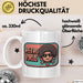 Computerprogrammierer Softwareingenieur Tasse Geschenk Lustige Geschenkidee Spruch Retro Virus Weiß Trendation