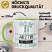 Ärztin Geschenk Tasse Becher Die Frau Die Allen Kann Geschenkidee für eine Ärztin Lustig Grün Trendation