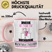 Musikbibliothekarin Tasse Geschenk Becher Stark Attraktiv Furchtlos Musikbibliothekarin Lustige Geschenkidee Rosa Trendation