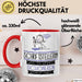 Schriftstellerin Weil Es Keinen Schöneren Beruf Gibt Tasse Geschenk für Eine Schriftstellerin Lustig Rot Trendation