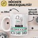 Geschenk für Katzenpsychologin Tasse Lustige Geschenkidee Geburtstag Ich Bin Katzenpsychologin Ich Darf Das Weiß Trendation