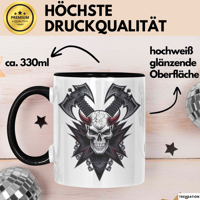 Metalhead Tasse Geschenkidee für Heavy Metal Fans Trendation