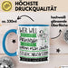 Studiomusikerin Tasse Geschenk Spruch Wer Will Schon Prinzessin Sein Wenn Man Auch Studiomusikerin Sein Kann Blau Trendation