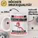 Feuerwehrmann Tasse Geschenk für Feuerwehrmann Geburtstag Lustiger Spruch Kaffee-Becher Was Ist Deine Superkraft Weiß Trendation