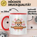 Bäcker Tasse Geschenkidee Konditor Lustiger Spruch Geschenkidee Lustig Rot Trendation