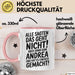 Andrea Tasse Geschenk Alle Sagten Das Geht Nicht Aber Dann Kam Andrea Und Hat Es Einfach Gemacht Geschenkidee Becher mit Name Rosa Trendation