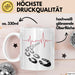 Läufer Tasse Geschenkidee für Marathonliebhaber Weiß Trendation