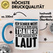 Trainer Tasse Geschenk Bester Fußball Basketball Coach Geschenkidee Ich Schreie Nicht Ich Bin Trainer Ich Rede So Laut Blau Trendation