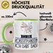 Geschenk für Konzertpianistin Tasse Lustige Geschenkidee Geburtstag Ich Bin Konzertpianistin Ich Darf Das Grün Trendation